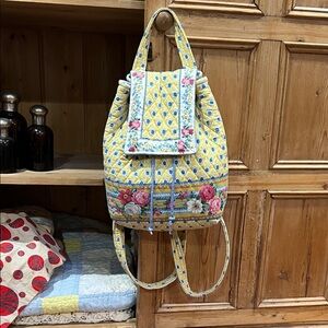 Vera Bradley Mini Backpack in Retired Elizabeth Pattern